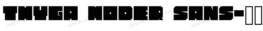 thyga moder sans字体转换